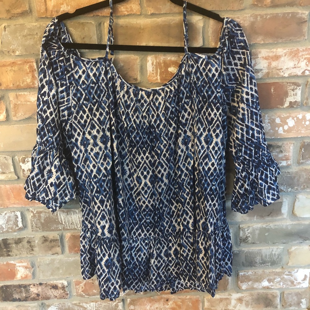 Strappy Off the Shoulder Blouse